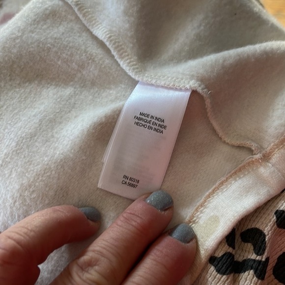 Lucky Brand Open Soft Camo Oversized Cardigan size large SHIPS SAME DAY - Picture 5 of 6